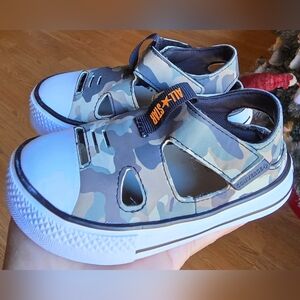 Sz 8 Toddler Kids CONVERSE CTAS Superplay Camo Sandals